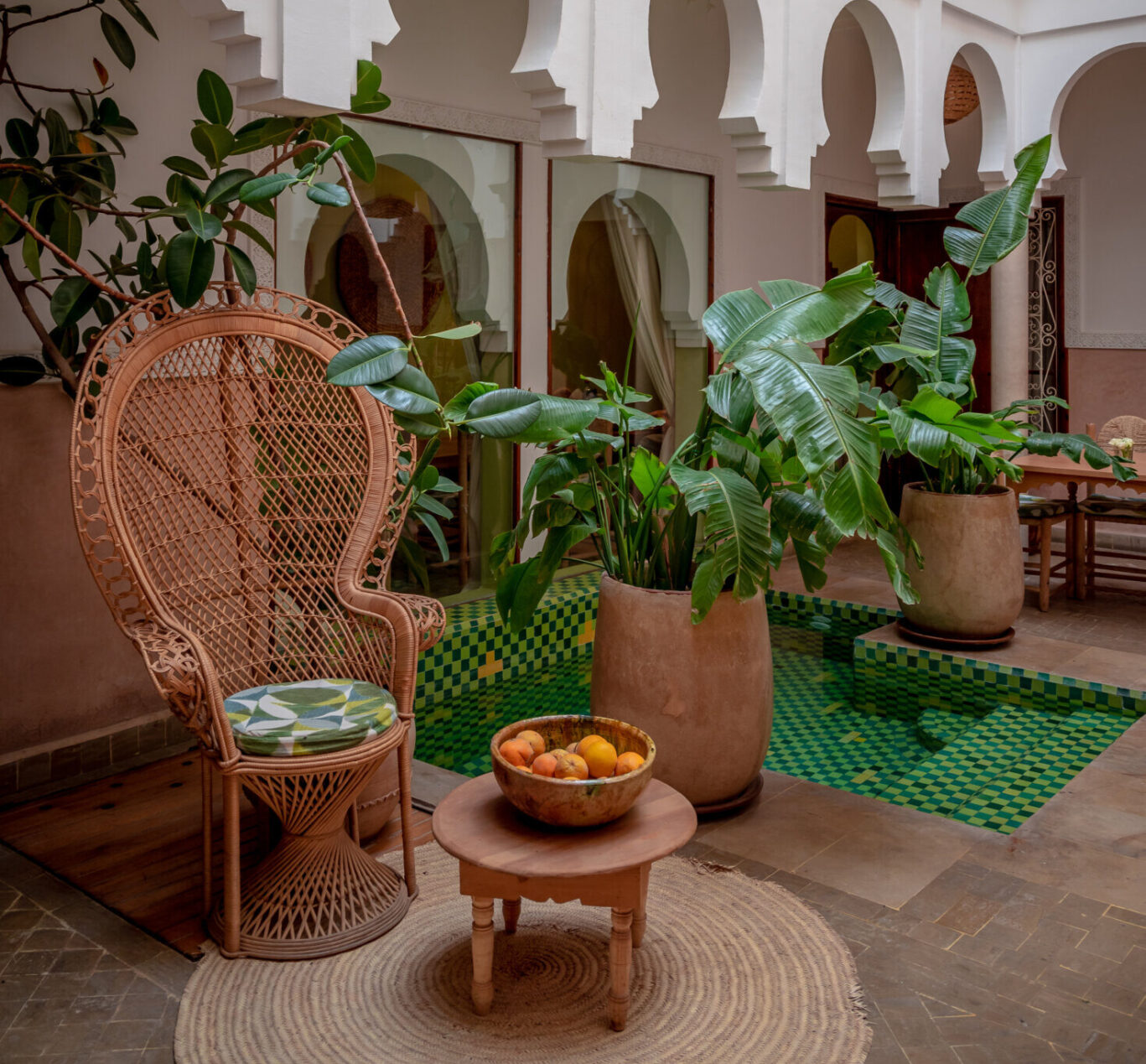 Monriad Marrakech courtyard
